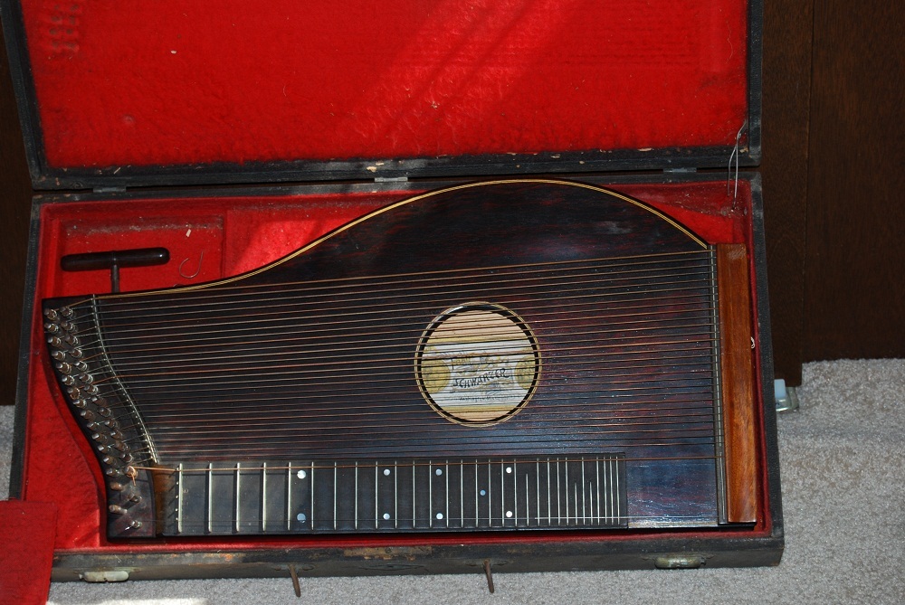 Bill's grandfather's zither.