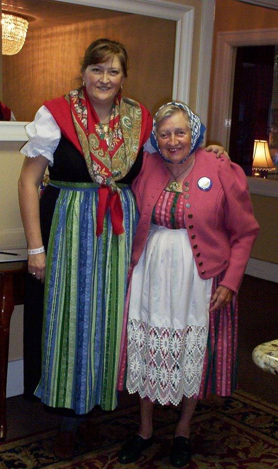 Short lady on right, is Elfi Bring, daughter of Karl Schinkel of Prien am Chiemsee.