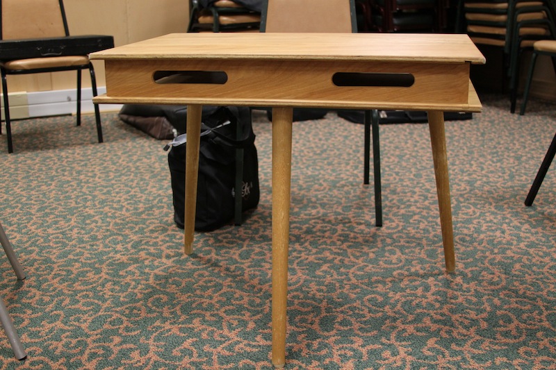 3-Legged Zither Table.